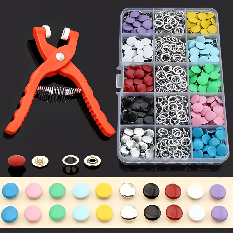 100 stuks kleurrijke metalen n - Snap Fastener Set recensie en prijs
