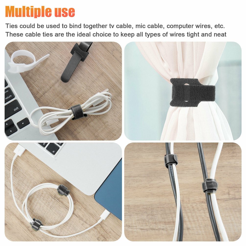 Klittenbanden voor kabels Kabe - Velcro Hook Loop recensie en prijs