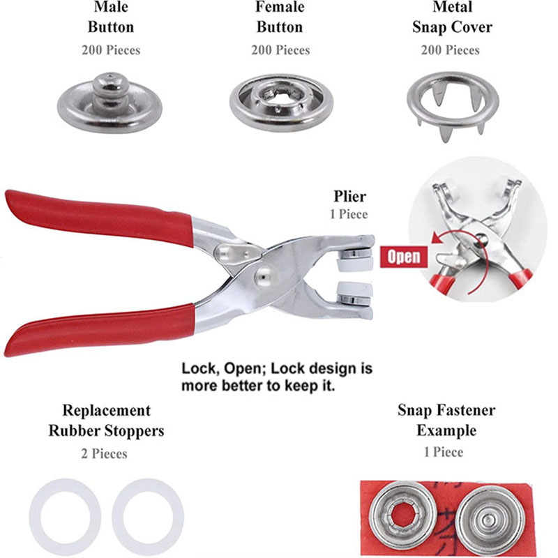 50/100 Metalen Prong Drukknoop - Snap Fastener Set recensie en prijs