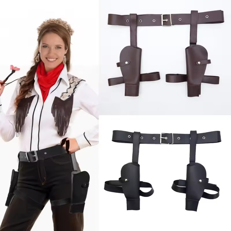 Volwassen Vintage PU Lederen T - Cosplay Prop Pistol recensie en prijs